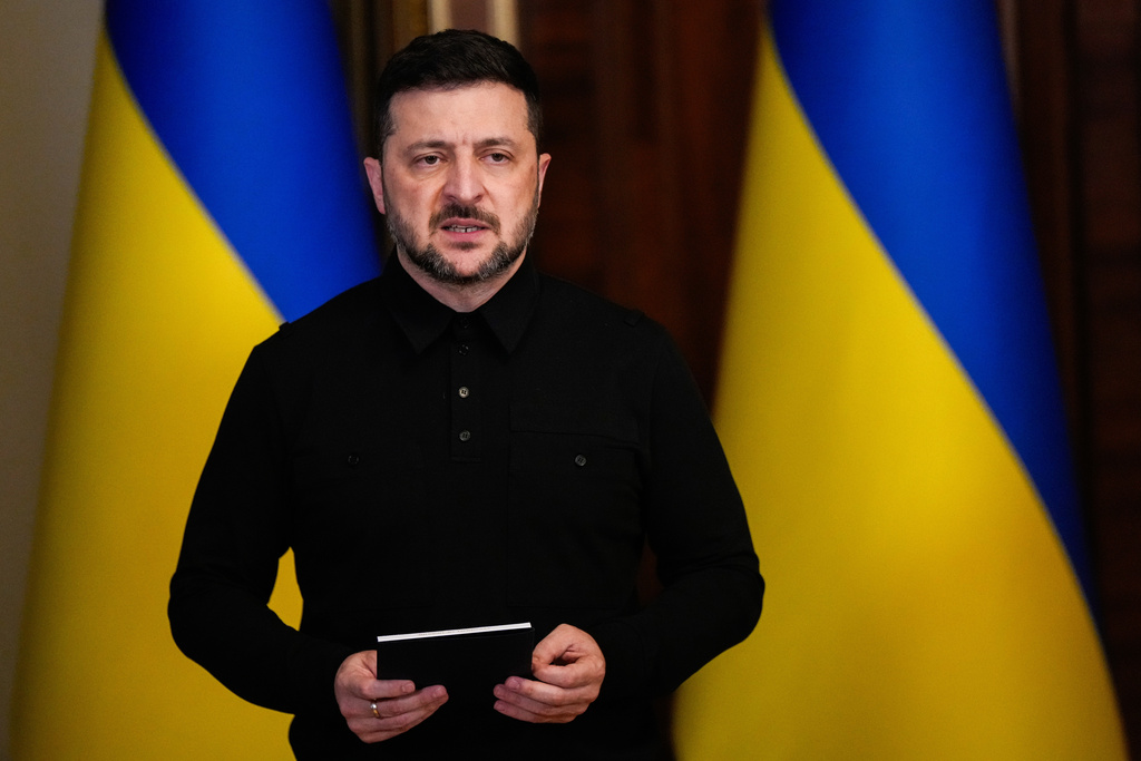 President Zelensky. Source : AP